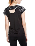 icyzone Performance Women's Activewear Running Yoga Short Sleeve Tee