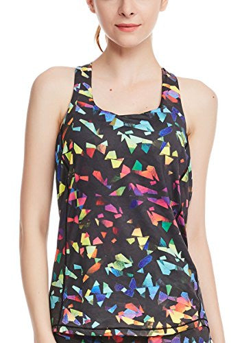 Women Built-in Bra Padded Strap Camisole Tank Top - China Sleeveless Tank  Tops and Yoga Bra Tank Top price