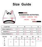 B32 icyzone Workout Sports Bras for Women - Women's Running Yoga Bra, Activewear Top, Athletic Fitness Clothes