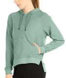 icyzone Hoodies for Women - Workout Athletic Sweatshirts Exercise Long Sleeve Pullover with Kangaroo Pocket
