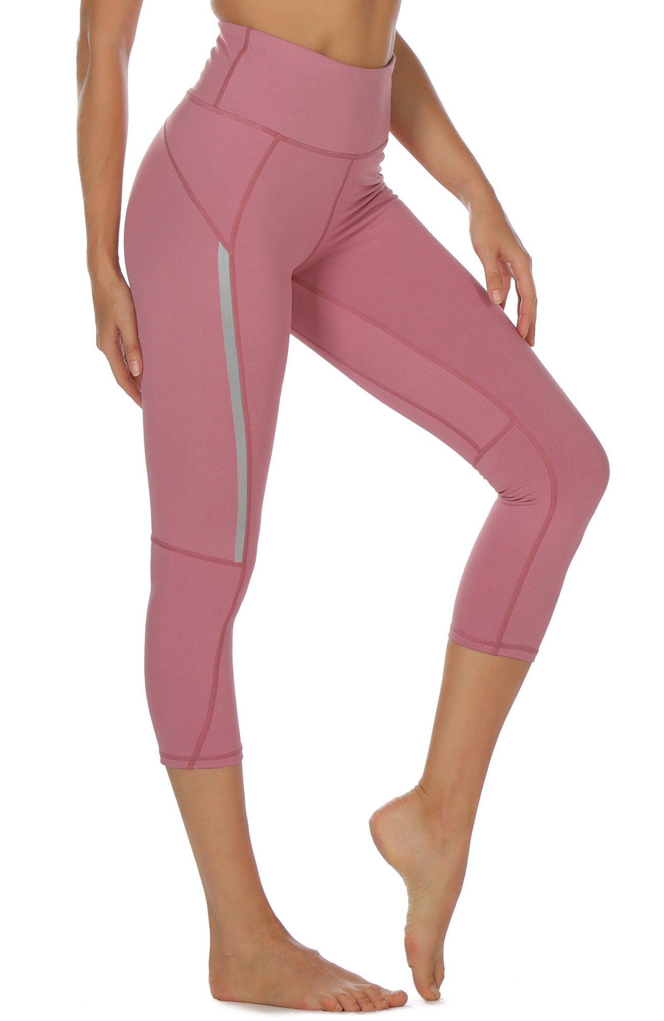 icyzone Capri Yoga Pants for Women High Waisted Workout Athletic