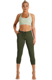 P27 icyzone Women's Active Joggers Sweatpants - Athletic Yoga Lounge Capris with Pockets