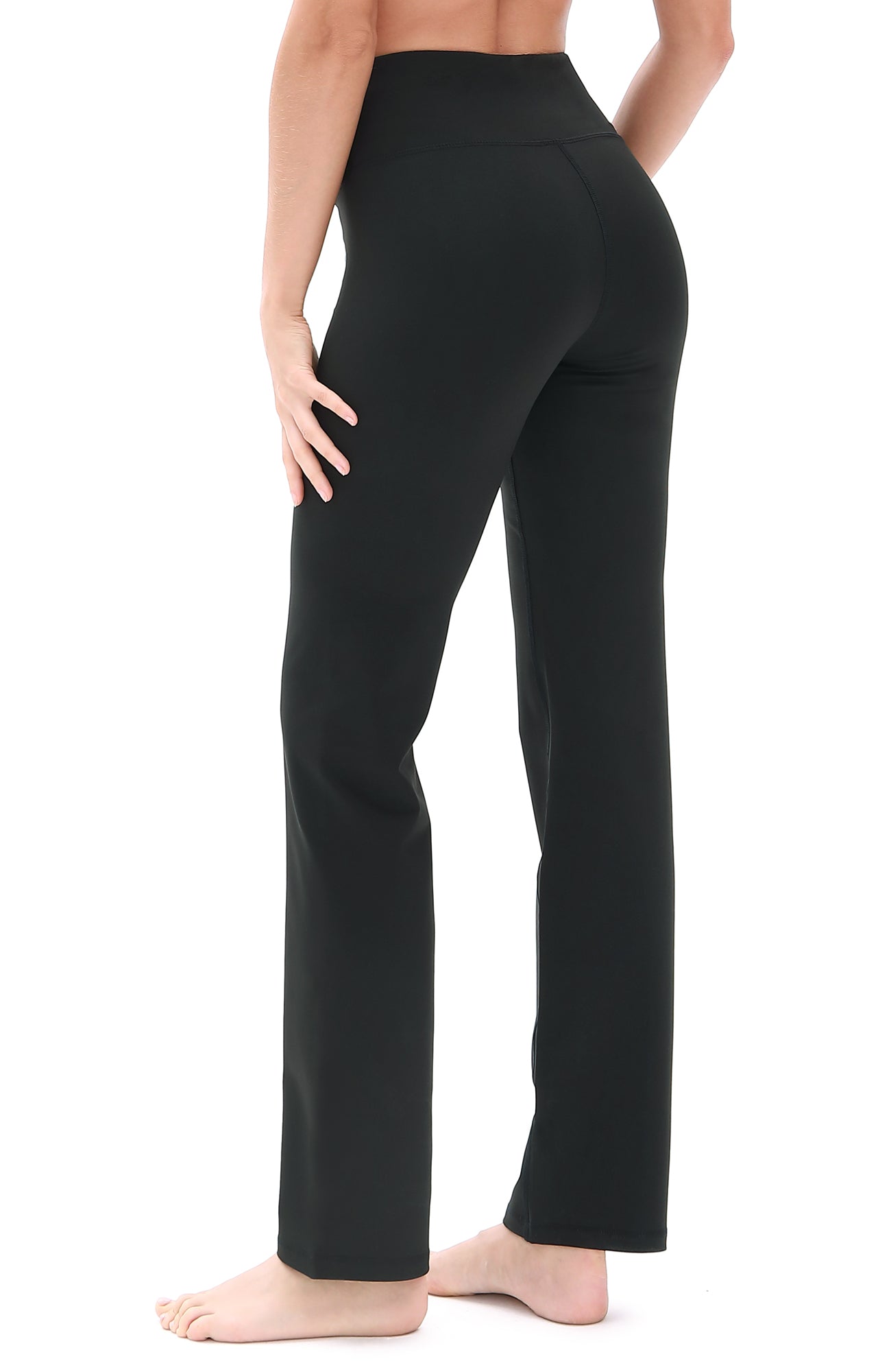P43 icyzone Bootcut Yoga Pants for Women Tummy Control Workout