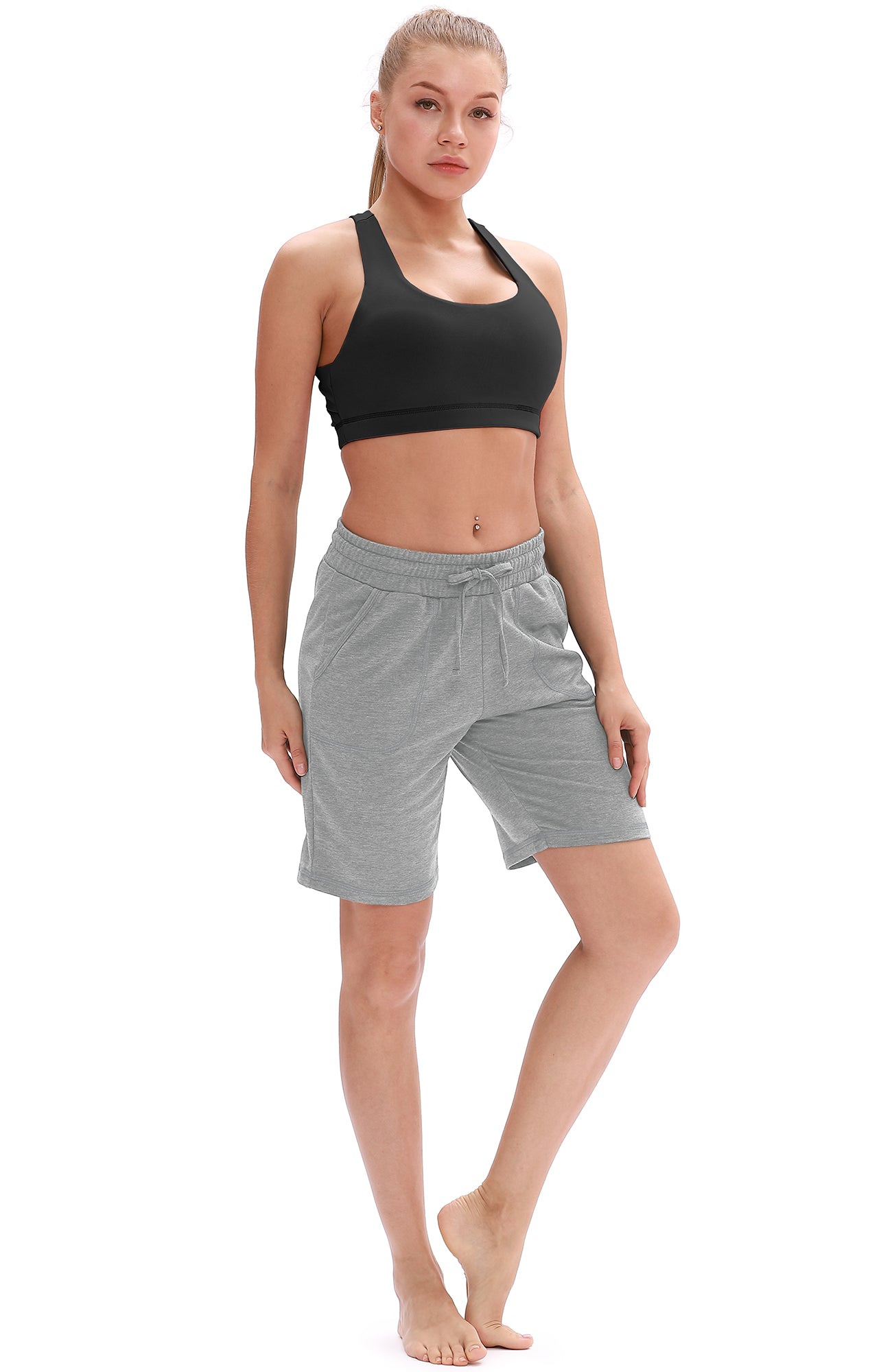 icyzone Athletic Shorts Built-in Brief - Women's Workout Gym Exercise –  icyzonesports