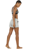 SP8 icyzone Workout Lounge Shorts for Women - Athletic Running Jogging Cotton Sweat Shorts