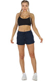 SP8 icyzone Workout Lounge Shorts for Women - Athletic Running Jogging Cotton Sweat Shorts