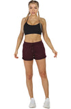 SP8 icyzone Workout Lounge Shorts for Women - Athletic Running Jogging Cotton Sweat Shorts