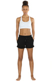 SP8 icyzone Workout Lounge Shorts for Women - Athletic Running Jogging Cotton Sweat Shorts