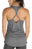 icyzone Workout Yoga Fitness Sports Racerback Tank Tops for Women