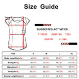icyzone Performance Women's Activewear Running Yoga Short Sleeve Tee