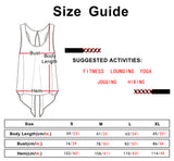 icyzone Sexy Yoga Tops Workout Clothes Racerback Tank Top for Sport Women