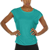 TK19 icyzone Yoga Tops Activewear Raglan Workout Tank Tops Fitness Sleeveless Shirts for Women