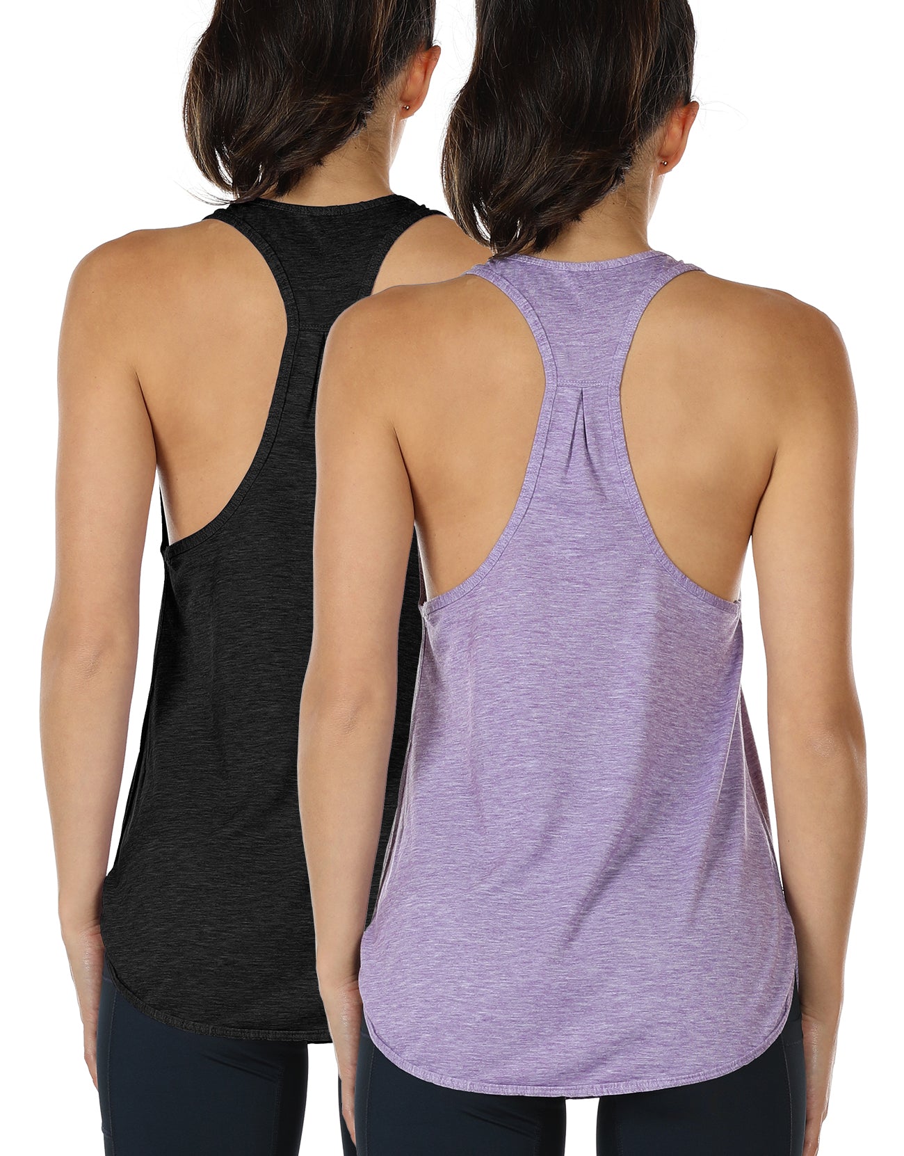 TK23 icyzone Workout Tank Tops for Women - Athletic Yoga Tops, Racerba –  icyzonesports