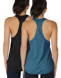 TK23 icyzone Workout Tank Tops for Women - Athletic Yoga Tops, Racerback Running Tank Top