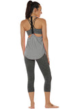 TK27 icyzone Workout Tank Tops for Women - Athletic Yoga Tops, T-Back Running Tank Top