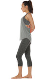 TK27 icyzone Workout Tank Tops for Women - Athletic Yoga Tops, T-Back Running Tank Top