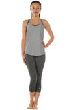 TK27 icyzone Workout Tank Tops for Women - Athletic Yoga Tops, T-Back Running Tank Top