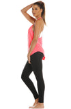 TK27 icyzone Workout Tank Tops for Women - Athletic Yoga Tops, T-Back Running Tank Top