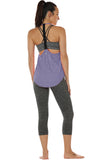 TK27 icyzone Workout Tank Tops for Women - Athletic Yoga Tops, T-Back Running Tank Top