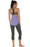 TK27 icyzone Workout Tank Tops for Women - Athletic Yoga Tops, T-Back Running Tank Top