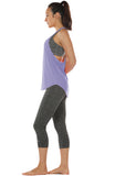 TK27 icyzone Workout Tank Tops for Women - Athletic Yoga Tops, T-Back Running Tank Top