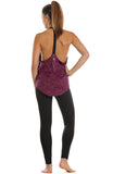 TK27 icyzone Workout Tank Tops for Women - Athletic Yoga Tops, T-Back Running Tank Top