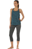 TK27 icyzone Workout Tank Tops for Women - Athletic Yoga Tops, T-Back Running Tank Top