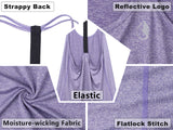 TK27 icyzone Workout Tank Tops for Women - Athletic Yoga Tops, T-Back Running Tank Top