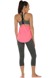 TK27 icyzone Workout Tank Tops for Women - Athletic Yoga Tops, T-Back Running Tank Top