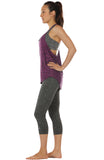 TK27 icyzone Workout Tank Tops for Women - Athletic Yoga Tops, T-Back Running Tank Top