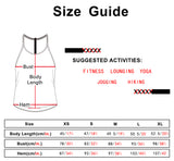 TK27 icyzone Workout Tank Tops for Women - Athletic Yoga Tops, T-Back Running Tank Top