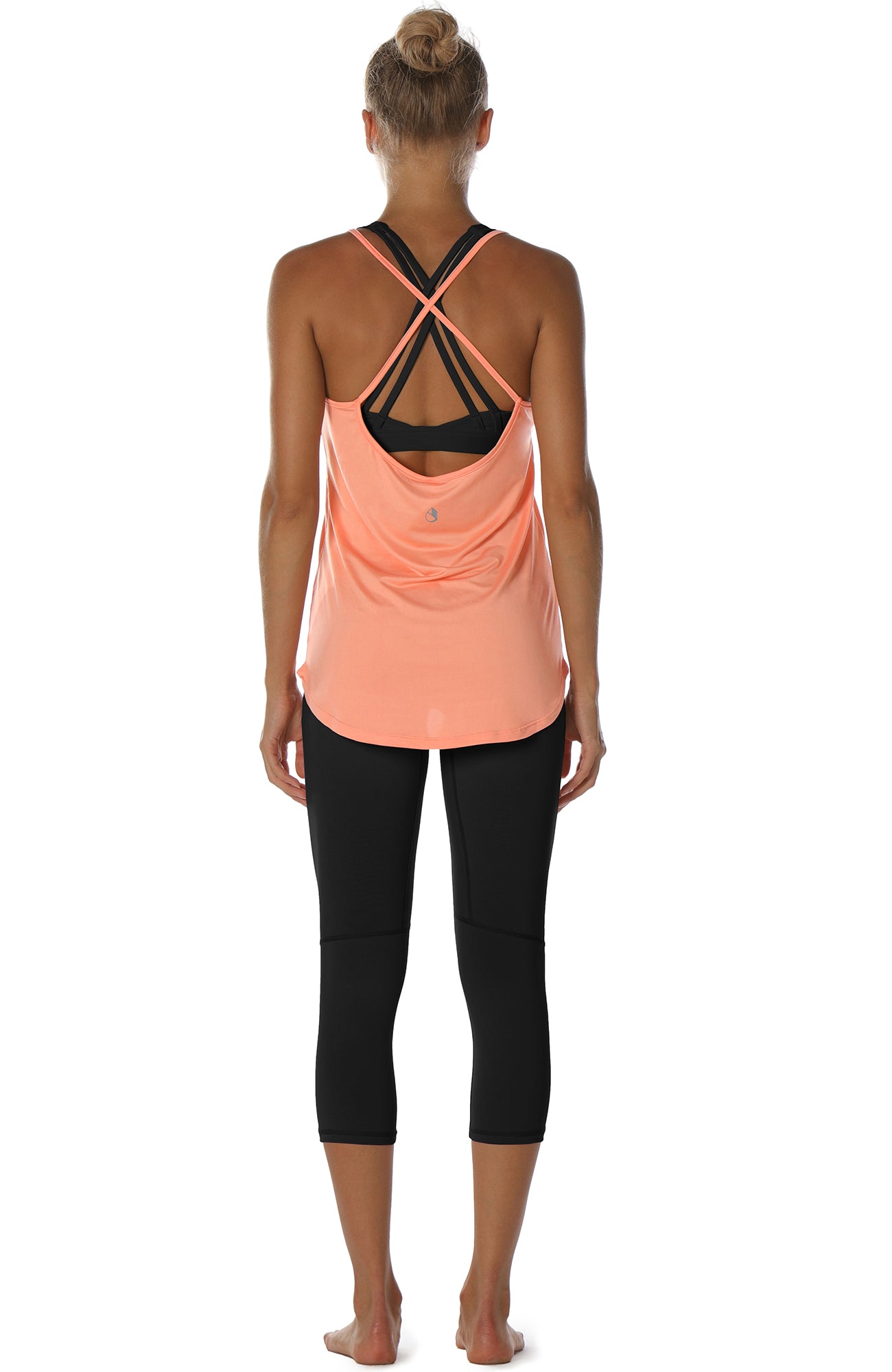 icyzone Workout Tank Tops for Women - Athletic Yoga Tops Open Back Str –  icyzonesports