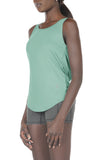 icyzone Workout Tank Tops for Women - Open Back Athletic Exercise Yoga Tops Running Gym Shirts