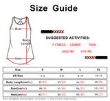 icyzone Workout Tank Tops for Women - Open Back Athletic Exercise Yoga Tops Running Gym Shirts