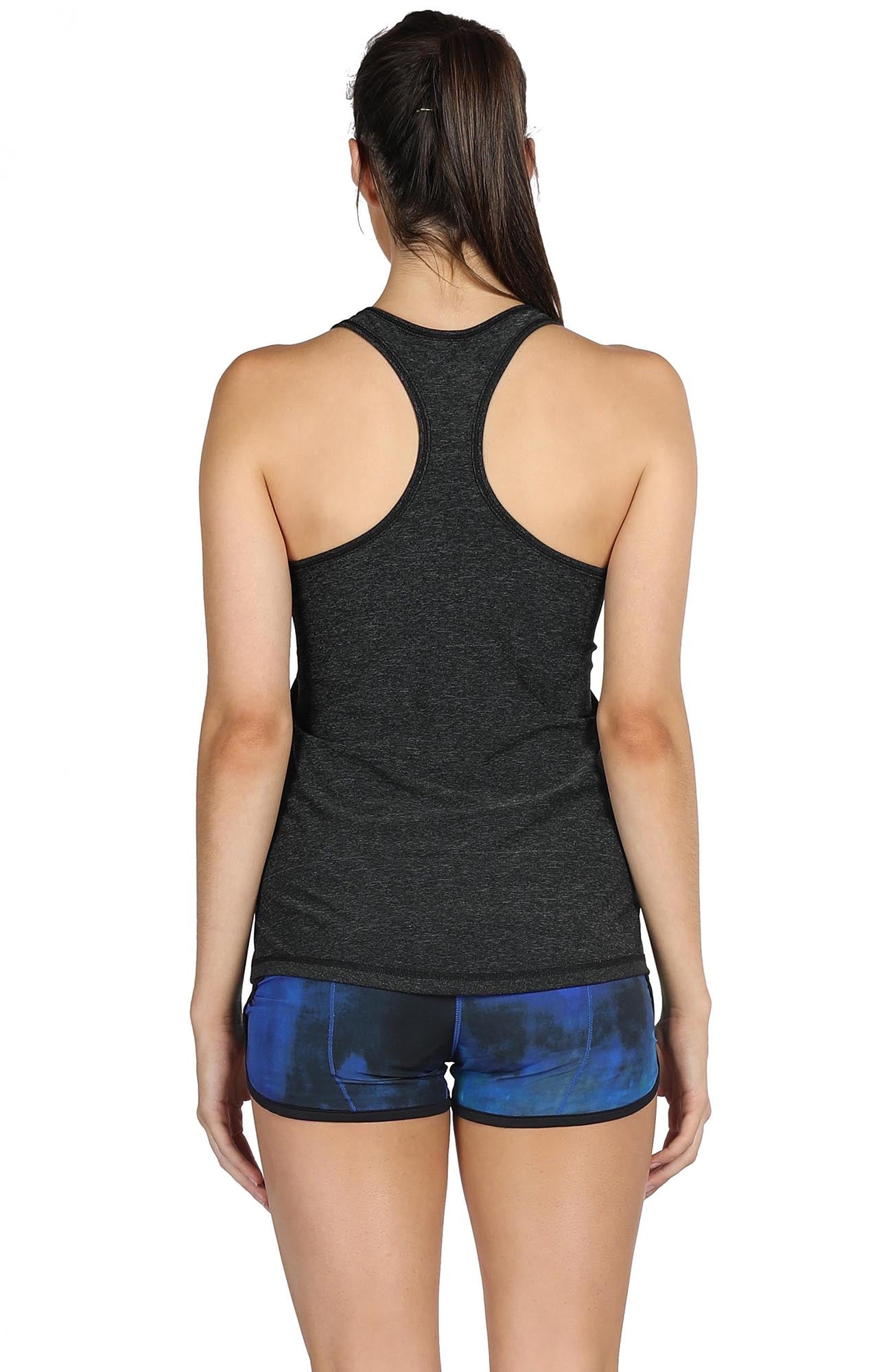 TK9-P icyzone Activewear Running Workouts Clothes Yoga Racerback