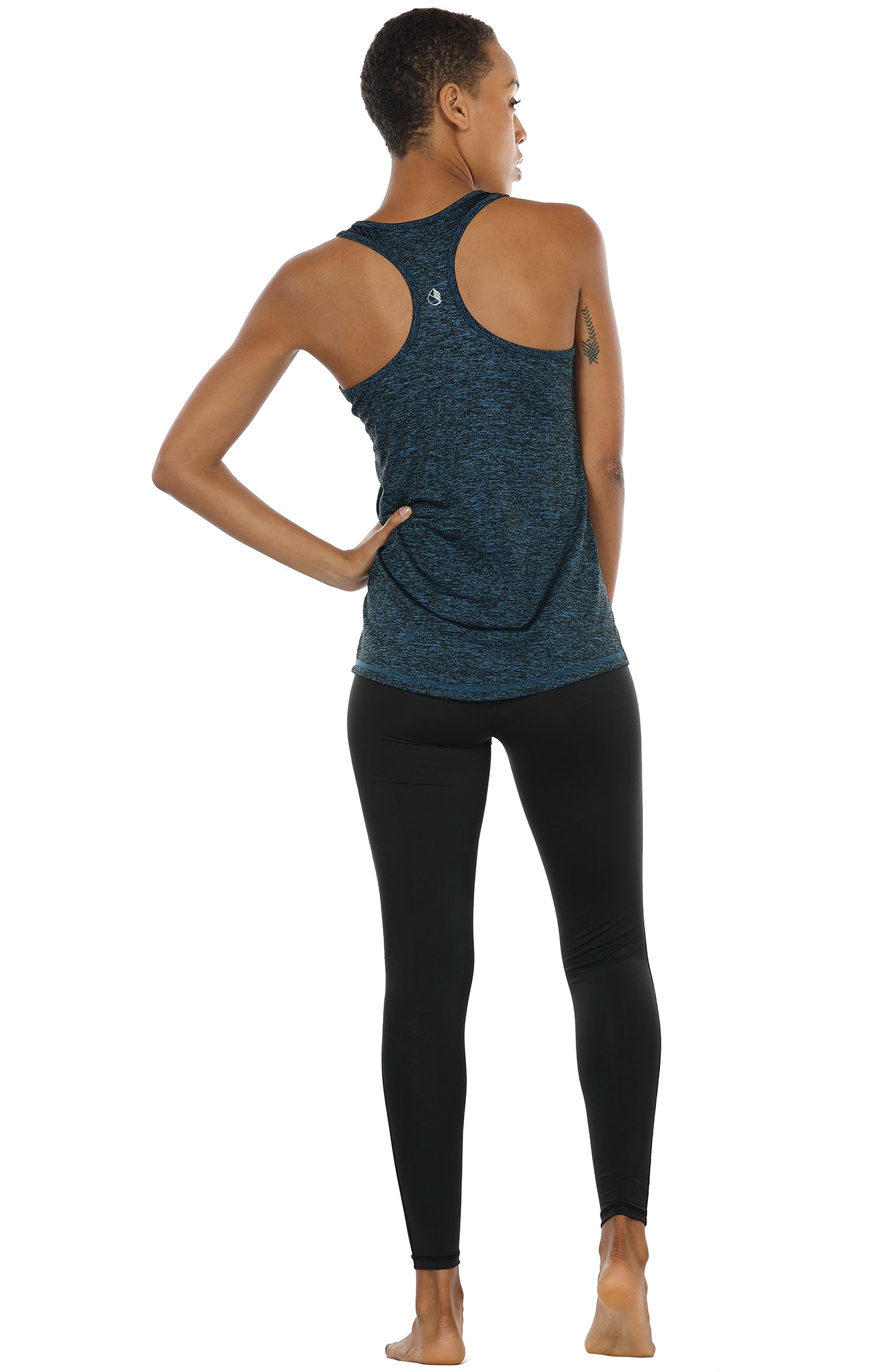 TK9-S icyzone Activewear Running Workouts Clothes Yoga Racerback